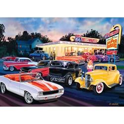 MasterPieces (71765) - Bruce Kaiser: "Dogs & Burgers" - 1000 Teile Puzzle
