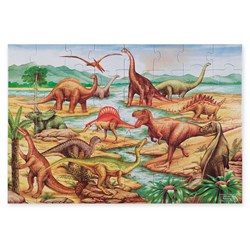 Melissa and Doug (421) - "Dinosaurs" - 48 Teile Puzzle