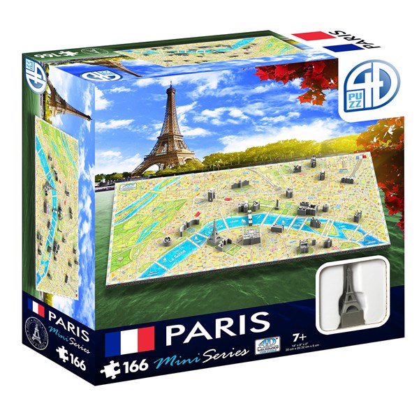 4D Cityscape (70004) - "4D Mini Paris" - 166 Teile Puzzle