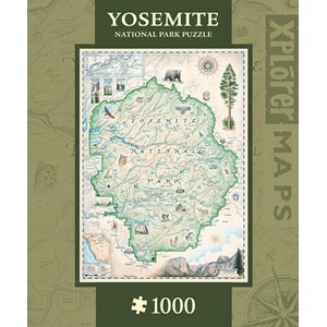 MasterPieces (71699) - "Yosemite National Park" - 1000 Teile Puzzle