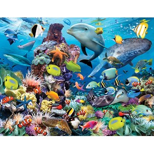 Ravensburger (16682) - Howard Robinson: "Underwater" - 2000 Teile Puzzle