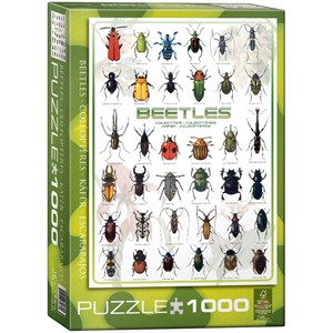 Eurographics (6000-0081) - "Käfer" - 1000 Teile Puzzle