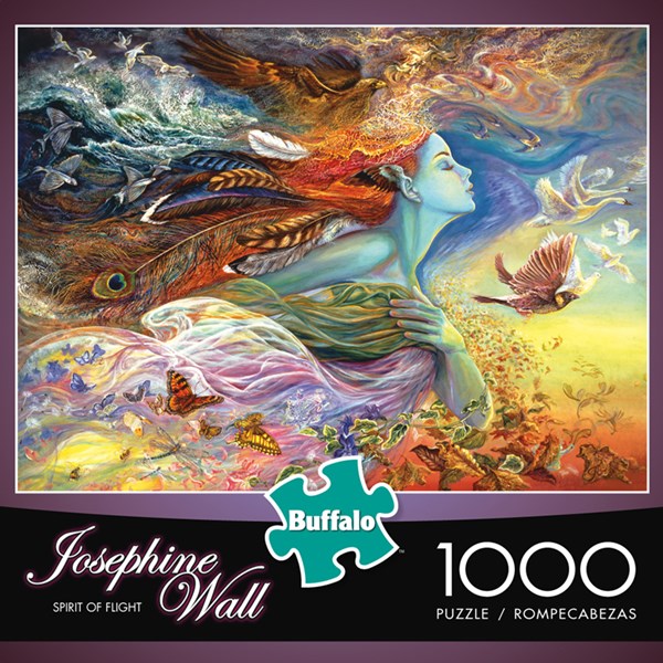 Buffalo Games (11721) - Josephine Wall: "Spirit of Flight" - 1000 Teile Puzzle