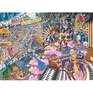 Jumbo (19125) - James Alexander: "Alte Rocker" - 1000 Teile Puzzle