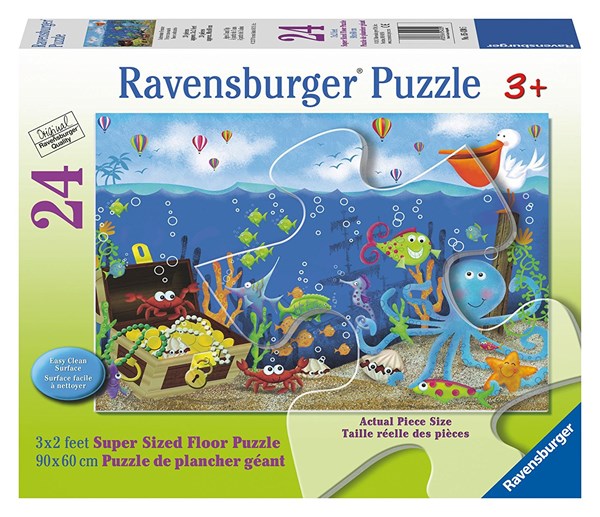 Ravensburger (05430) - "Underwater Treasure" - 24 Teile Puzzle