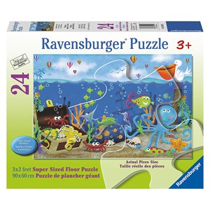 Ravensburger (05430) - "Underwater Treasure" - 24 Teile Puzzle