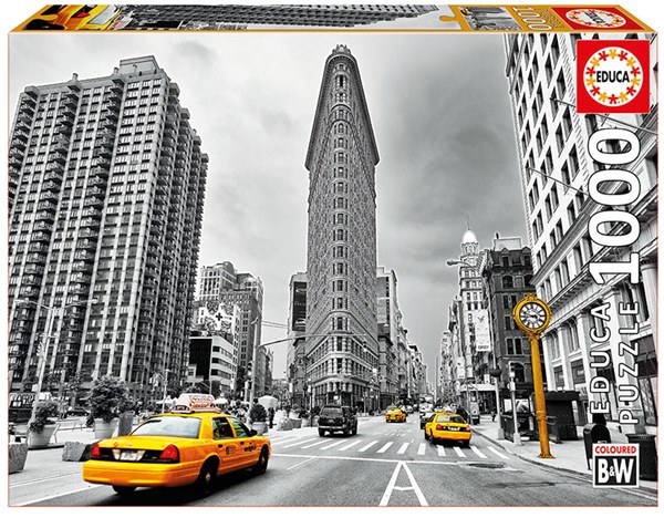 Educa (17111) - "Flatiron Building, New York" - 1000 Teile Puzzle