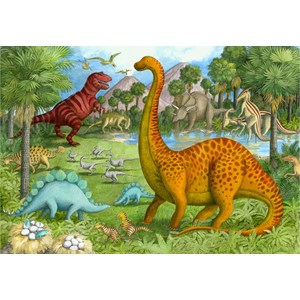 Ravensburger (05266) - "Dinosaur Pals" - 24 Teile Puzzle