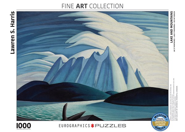 Eurographics (6000-0924) - Lawren S. Harris: "See und Berge" - 1000 Teile Puzzle