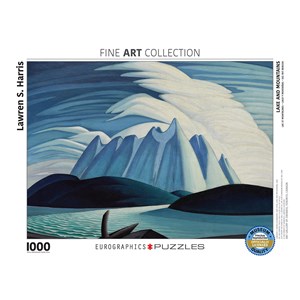 Eurographics (6000-0924) - Lawren S. Harris: "See und Berge" - 1000 Teile Puzzle