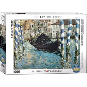 Eurographics (6000-0828) - Edouard Manet: "Blaues Venedig" - 1000 Teile Puzzle
