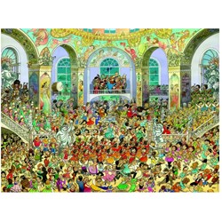 Heye (29696) - Hugo Prades: "Der Ballsaal" - 1500 Teile Puzzle
