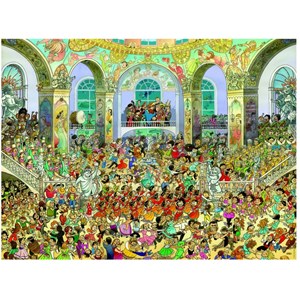 Heye (29696) - Hugo Prades: "Der Ballsaal" - 1500 Teile Puzzle