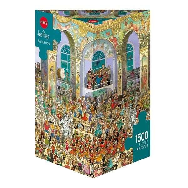 Heye (29696) - Hugo Prades: "Der Ballsaal" - 1500 Teile Puzzle