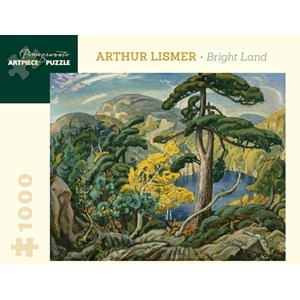 Pomegranate (AA845) - Arthur Lismer: "Bright Land" - 1000 Teile Puzzle