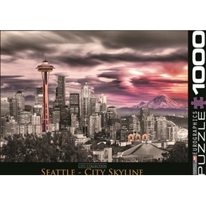Eurographics (6000-0660) - "Seattle City Skyline" - 1000 Teile Puzzle
