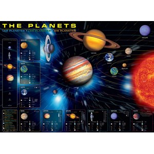 Eurographics (6000-1009) - "Planeten" - 1000 Teile Puzzle