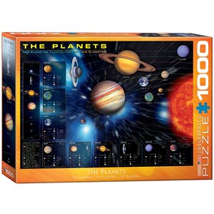 Eurographics (6000-1009) - "Planeten" - 1000 Teile Puzzle