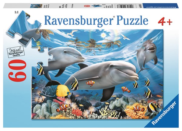 Ravensburger (09593) - Howard Robinson: "Caribbean Smile" - 60 Teile Puzzle
