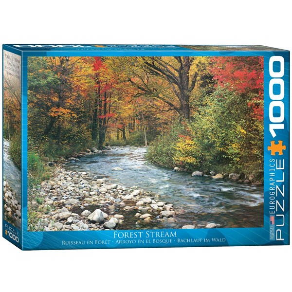 Eurographics (6000-2132) - "Wasserlauf im Wald" - 1000 Teile Puzzle