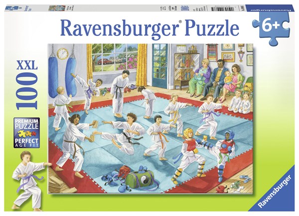 Ravensburger (10968) - "Martial Arts Class" - 100 Teile Puzzle