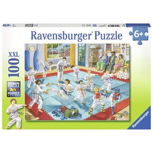 Ravensburger (10968) - "Martial Arts Class" - 100 Teile Puzzle