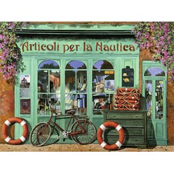 Ravensburger (16349) - "The Red Bicycle" - 1500 Teile Puzzle