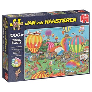 Jumbo (19052) - Jan van Haasteren: "Das Ballonfestival" - 1000 Teile Puzzle