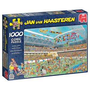 Jumbo (17459) - Jan van Haasteren: "Fußballmeisterschaft" - 1000 Teile Puzzle