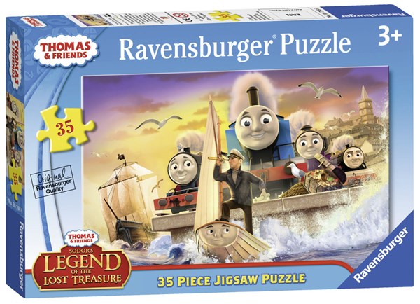 Ravensburger (08768) - "Sodor's Legend of the Lost Treasure" - 35 Teile Puzzle