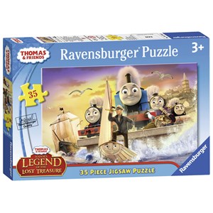 Ravensburger (08768) - "Sodor's Legend of the Lost Treasure" - 35 Teile Puzzle