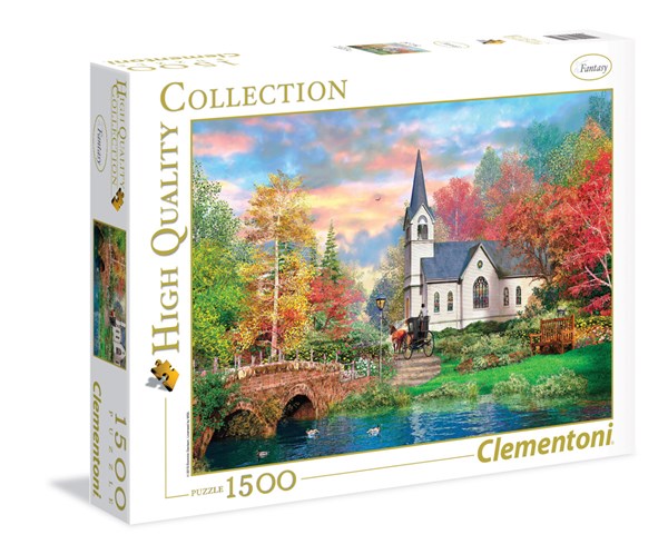 Clementoni (31675) - Dominic Davison: "Farbenfroher Herbst" - 1500 Teile Puzzle