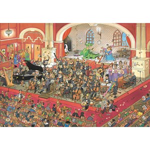 Jumbo (17222) - Jan van Haasteren: "St. George and The Dragon Opera" - 2000 Teile Puzzle