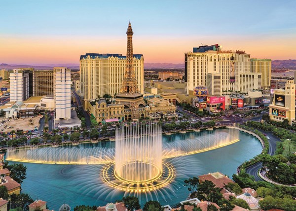Jumbo (18360) - "Las Vegas" - 1000 Teile Puzzle