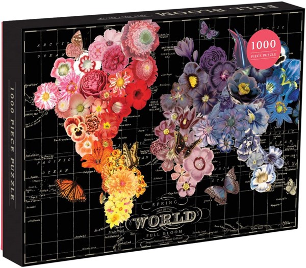 Chronicle Books / Galison (9780735351202) - Wendy Gold: "Full Bloom" - 1000 Teile Puzzle