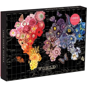 Chronicle Books / Galison (9780735351202) - Wendy Gold: "Full Bloom" - 1000 Teile Puzzle