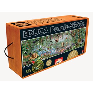 Educa (16066) - Adrian Chesterman: "Wildlife" - 33600 Teile Puzzle