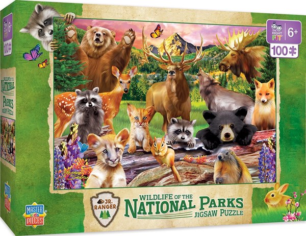 MasterPieces (11722) - "National Parks" - 100 Teile Puzzle