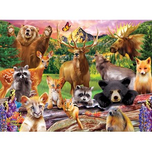 MasterPieces (11722) - "National Parks" - 100 Teile Puzzle