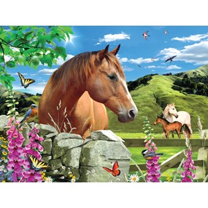 SunsOut (54926) - "Summer Meadow" - 500 Teile Puzzle