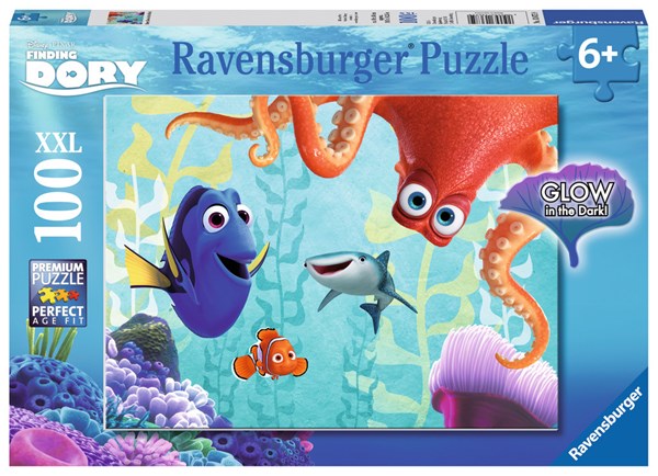 Ravensburger (13675) - "Finding Dory" - 100 Teile Puzzle