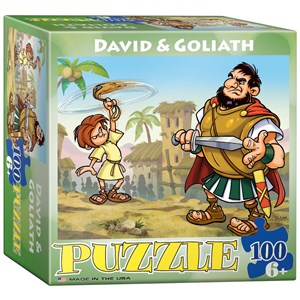 Eurographics (8100-0347) - "David & Goliath" - 100 Teile Puzzle