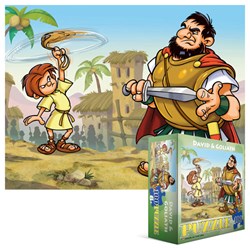 Eurographics (8100-0347) - "David & Goliath" - 100 Teile Puzzle