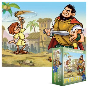 Eurographics (8100-0347) - "David & Goliath" - 100 Teile Puzzle