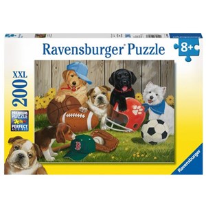 Ravensburger (12806) - William Vanderdasson: "Let's Play Ball!" - 200 Teile Puzzle