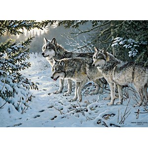 Cobble Hill (51738) - Persis Clayton Weirs: "Wolfspfad" - 1000 Teile Puzzle