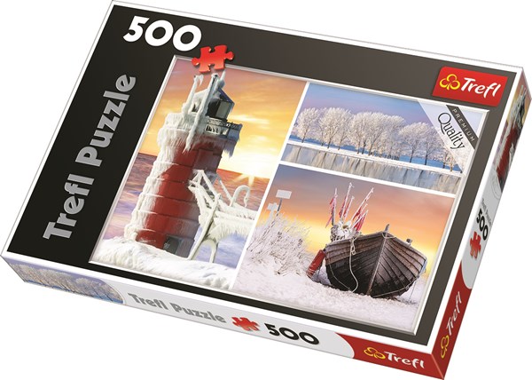 Trefl (372427) - "Winterträume" - 500 Teile Puzzle