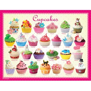 Eurographics (8104-0519) - "Cupcakes" - 100 Teile Puzzle