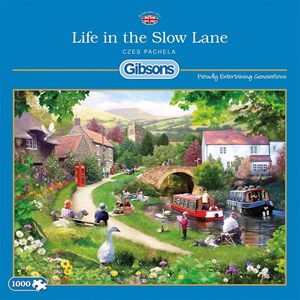 Gibsons (G6150) - "Ein gemütliches Leben" - 1000 Teile Puzzle