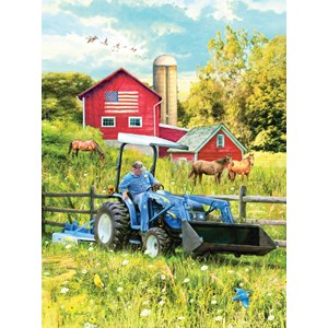 SunsOut (25348) - Greg Giordano: "New Holland Field Day" - 1000 Teile Puzzle